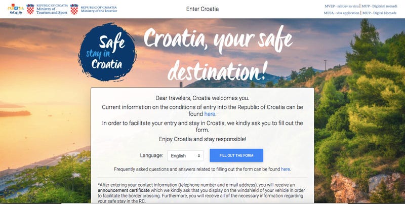 Safe stay in Croatia