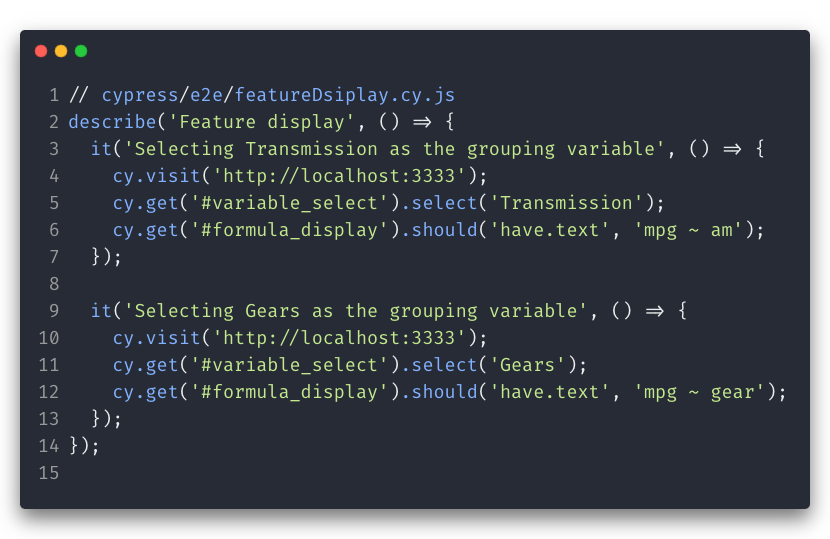 Code block 1 Code block 1