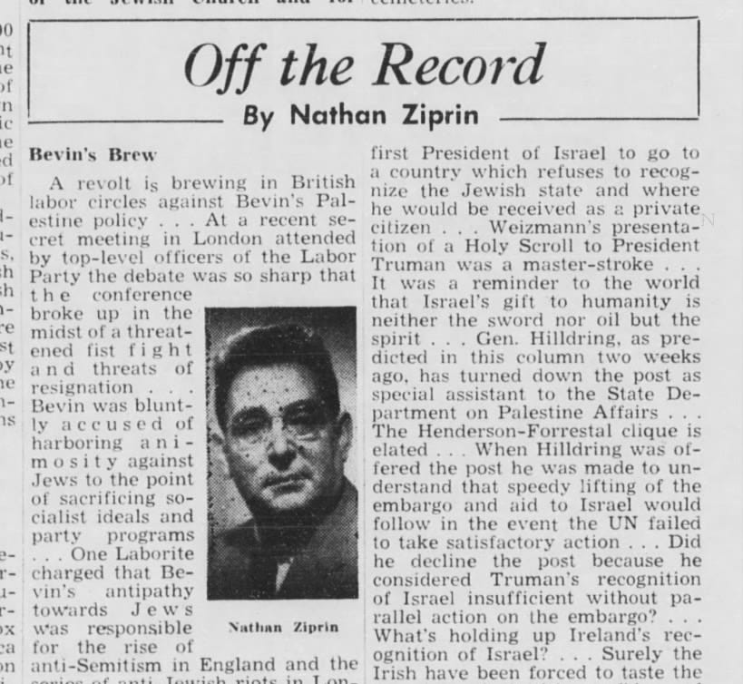 Nathan Ziprin - Forrestal Henderson 