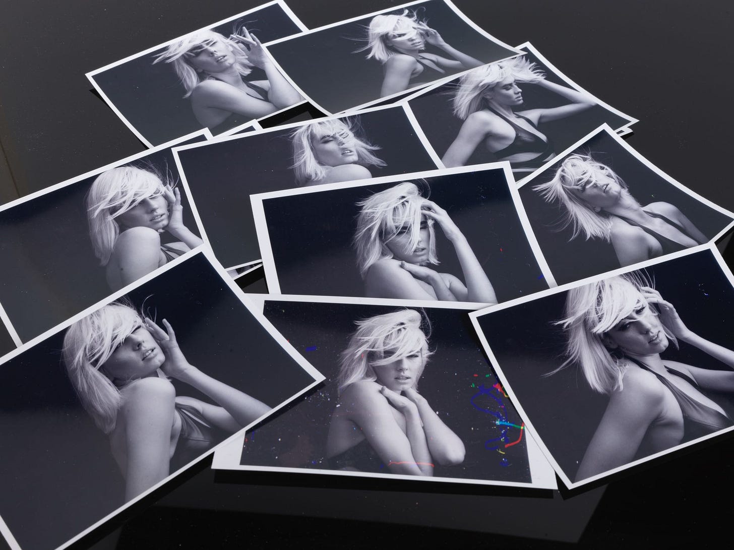 Canon Selphy black and white prints