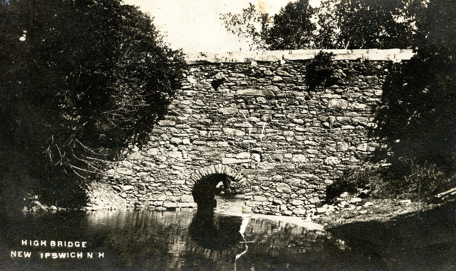 High bridge post card