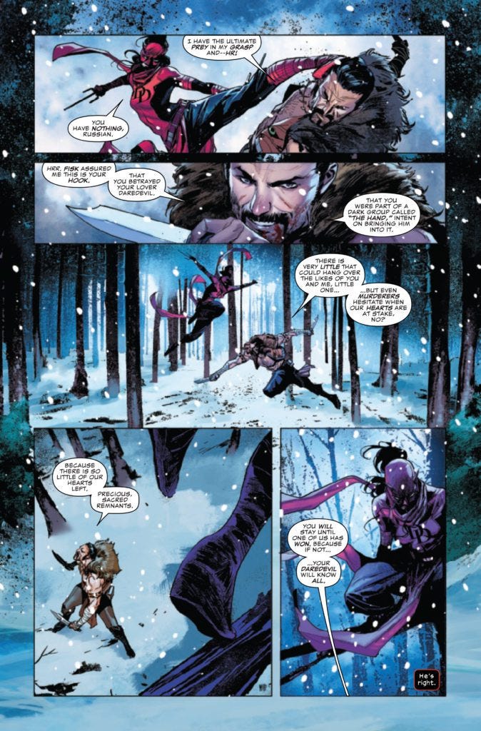 marvel comics exclusive preview daredevil woman without fear