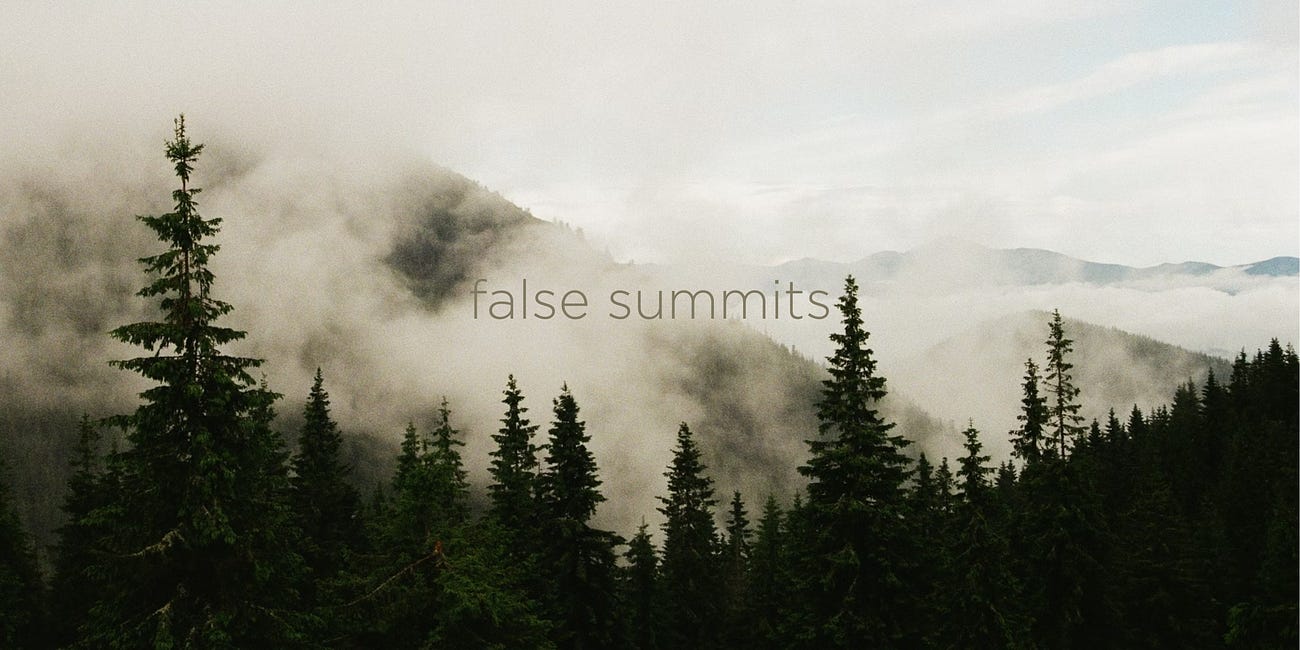 False Summits