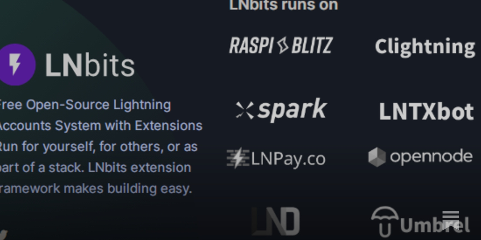 LNBits para pequeños comerciantes - by DarthCoin ₿⚡️