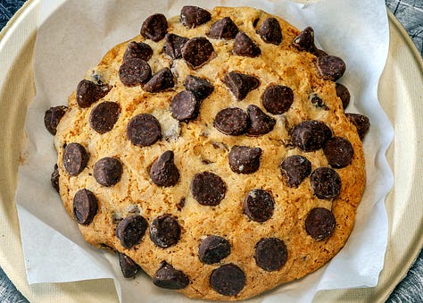 Gluten free cookies, pizza, empanadas