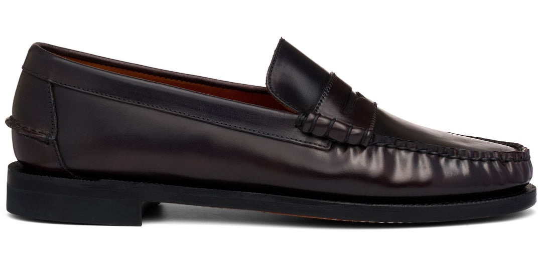 CLASSIC DAN SHELL CORDOVAN - Moc - Moccasin - Man - BLACK