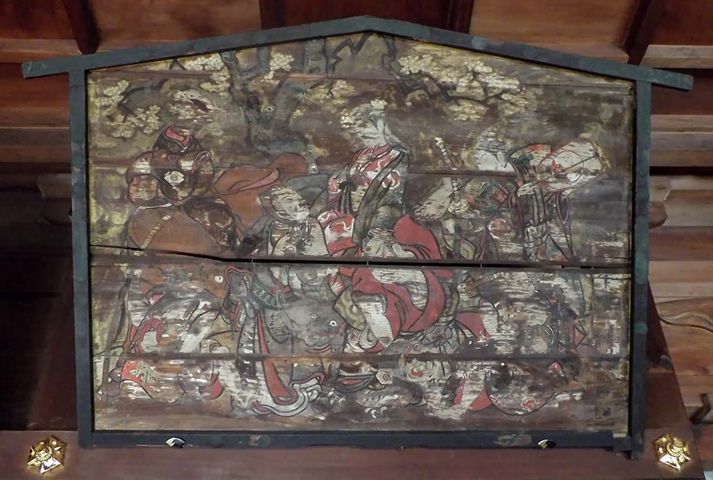 Shichinin Yakusha Zuema, a wooden plaque donated to Kumano Jūnisō shrine in 1773. Shichinin Yakusha Zuema, a wooden plaque donated to Kumano Jūnisō shrine in 1773.