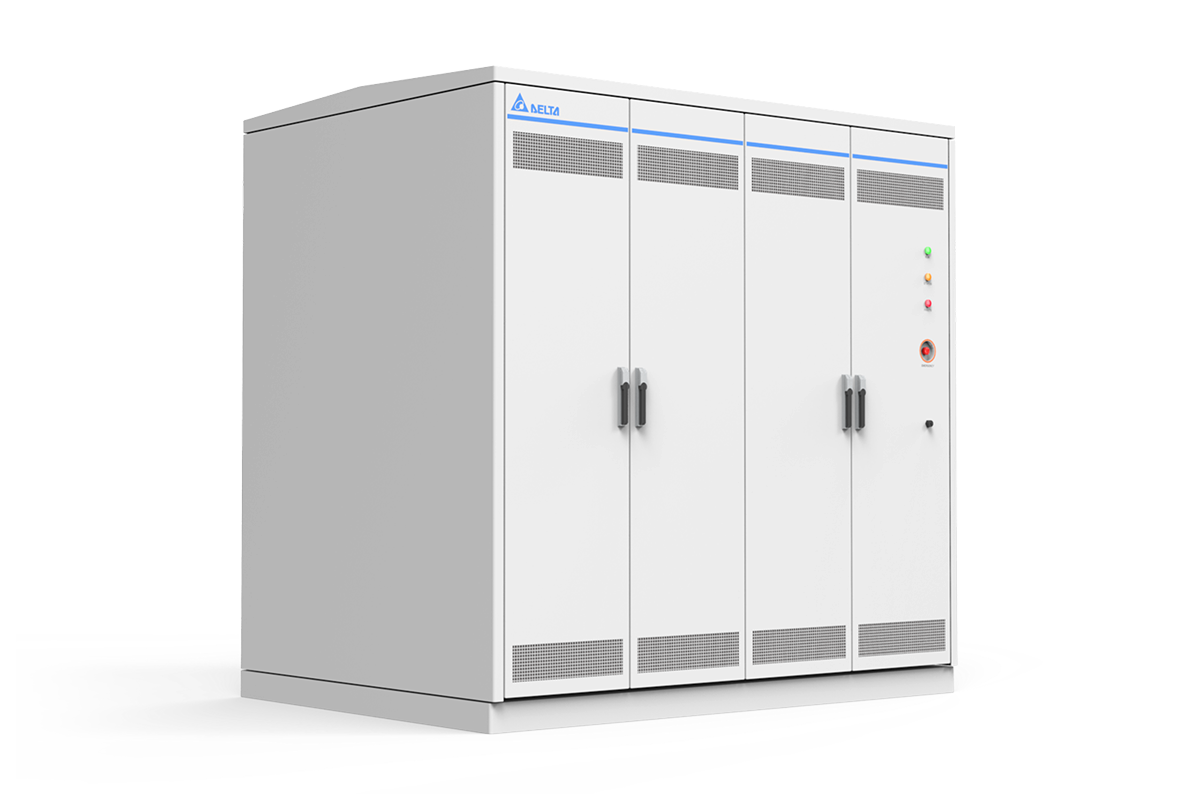 台達電 SOFC 固態氧化物燃料電池 — 60% 電效率、可兼容氫氣 / 天然氣 / 氨氣，瞄準資料中心 time-to-power 痛點（圖：台達電產品頁）