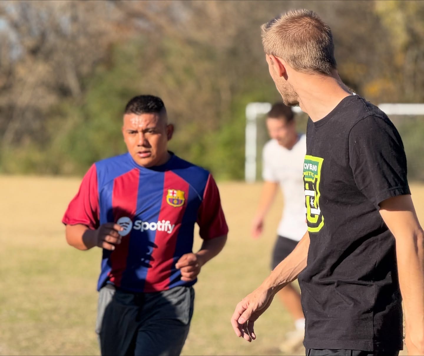 May be an image of football, American football and text that says "봉김 MUTE CVBM ন Spotify"