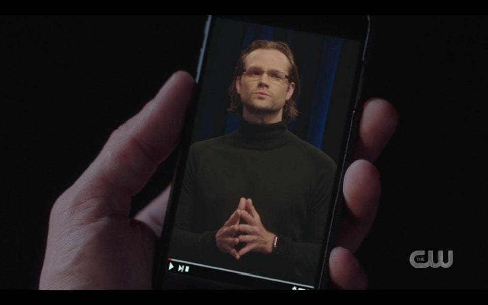 sam winchester giving internet talk spn lebanon sam winchester giving internet talk spn lebanon