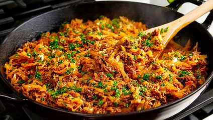 Easy One-Pot Cabbage and Ground Beef Recipe Easy One-Pot Cabbage and Ground Beef Recipe