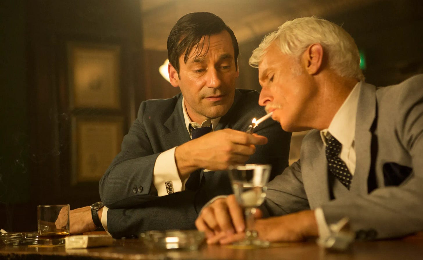 Mad Men through an alcoholic haze - by Henry Jeffreys Mad Men through an alcoholic haze - by Henry Jeffreys