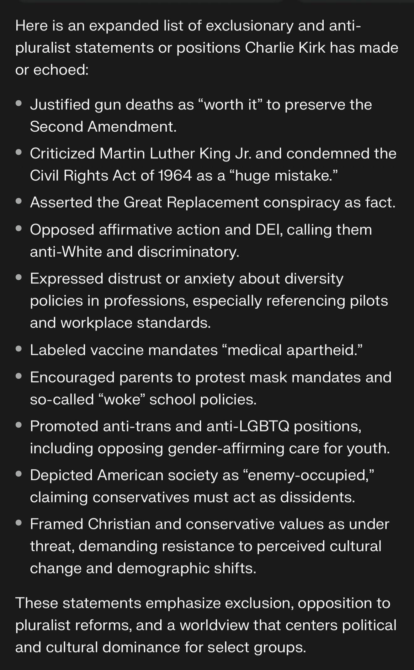 The Evangelical Elevation of the Late Charlie Kirk