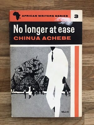 No Longer At Ease By Chinua Achebe. African Writers Series Revised Edition  1963 | eBay UK