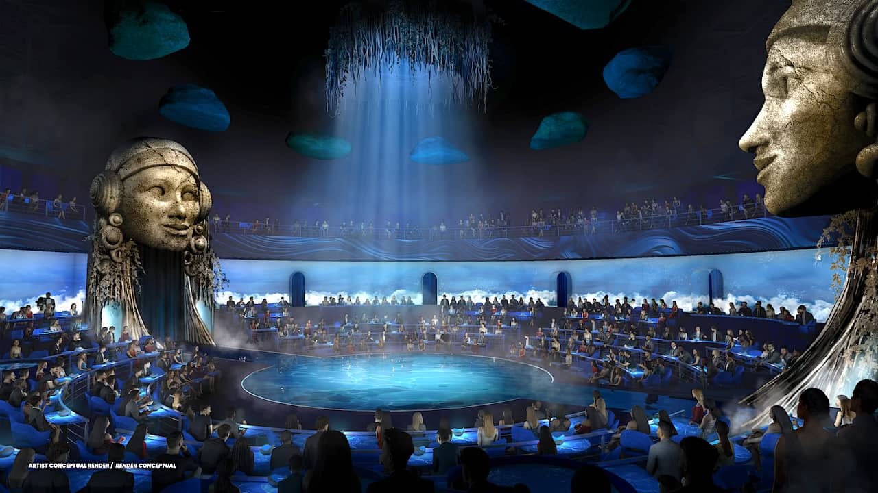 Cirque du Soleil Ludo theater at BON Luxury Theme Park