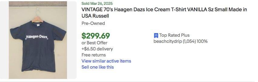The Häagen-Dazs T-Shirt - by Bijan Shahvali - Intramural