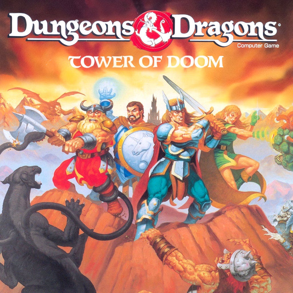 Dungeons and Dragons: Tower of Doom, Kamitani's arcade debut