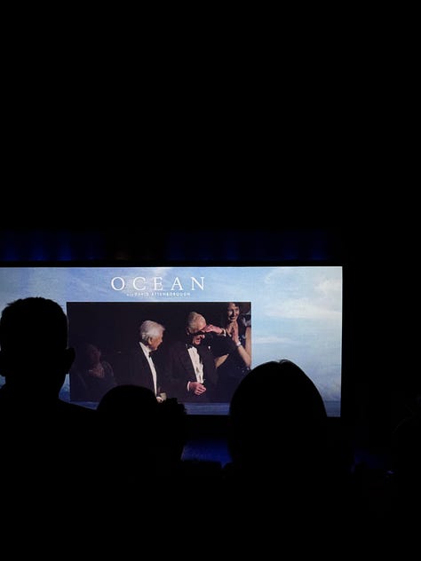 OCEAN with David Attenborough, London premiere | Ā© anita makri