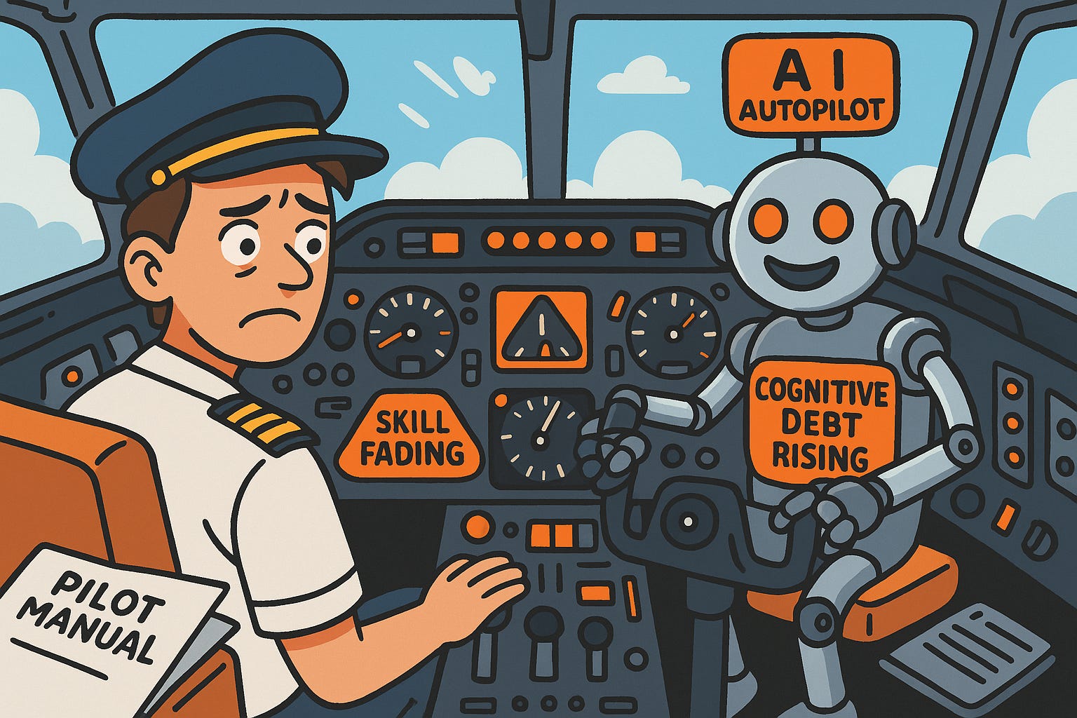 When the Autopilot Takes Over - by Oliver Morgan
