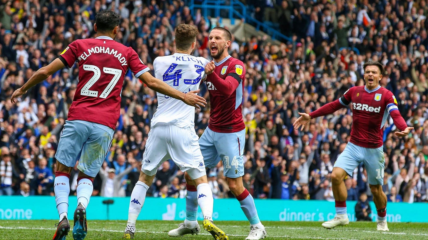Leeds LET ASTON VILLA SCORE in controversial finale - Eurosport Leeds LET ASTON VILLA SCORE in controversial finale - Eurosport