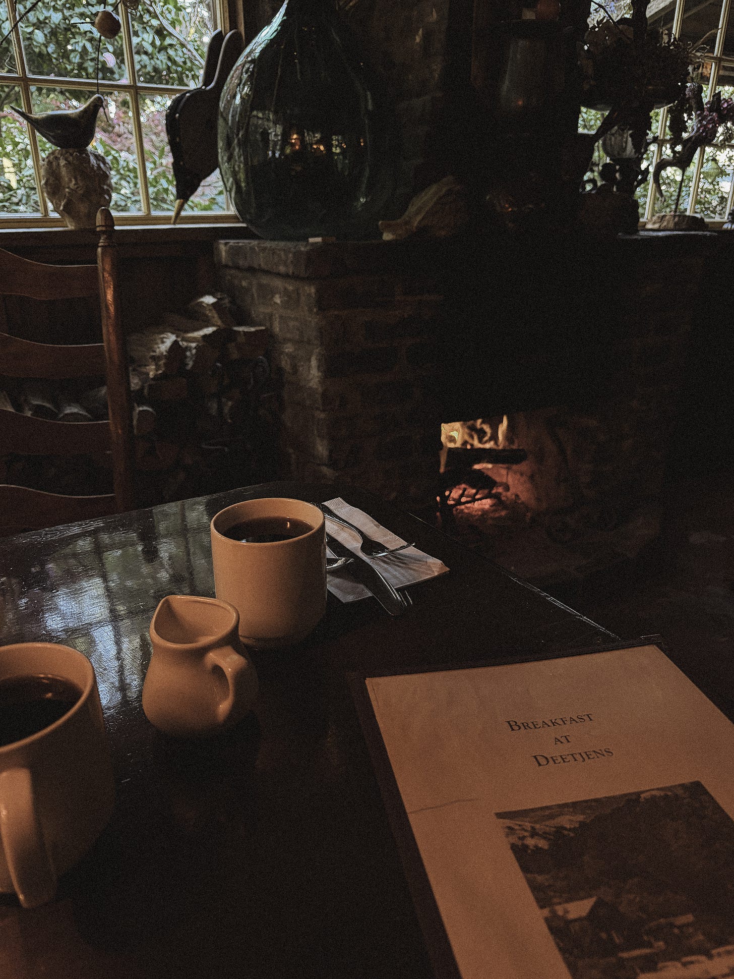 breakfast at Deetjen's Big Sur