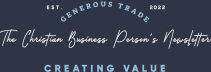 The Christian Business Person’s Newsletter 