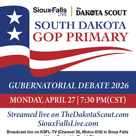 WATCH THE REPLAY: Final GOP debate between South Dakota’s Republican candidates in the 2026 governor’s race