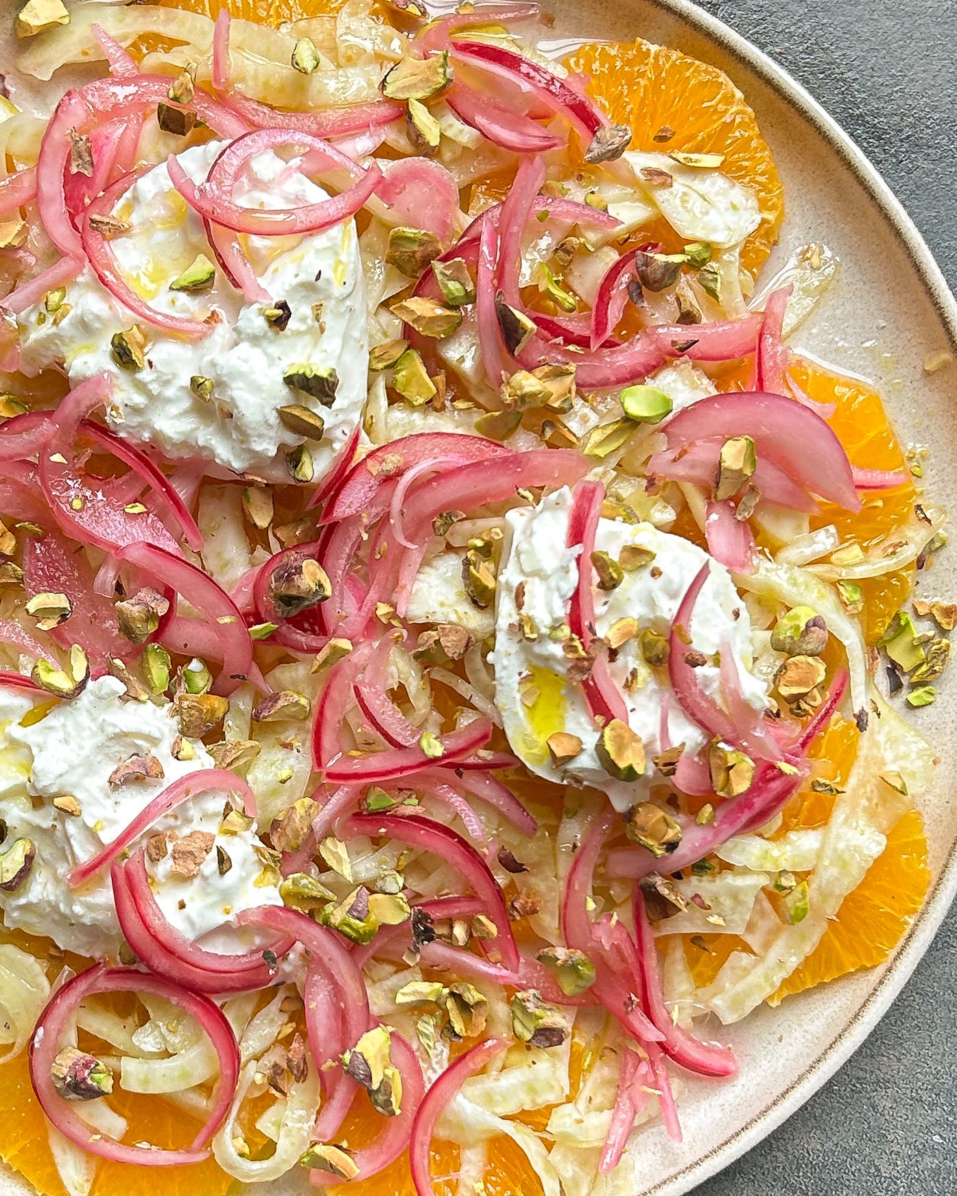 orange and fennel salad dressing Fennel Salad with Dill Dressing