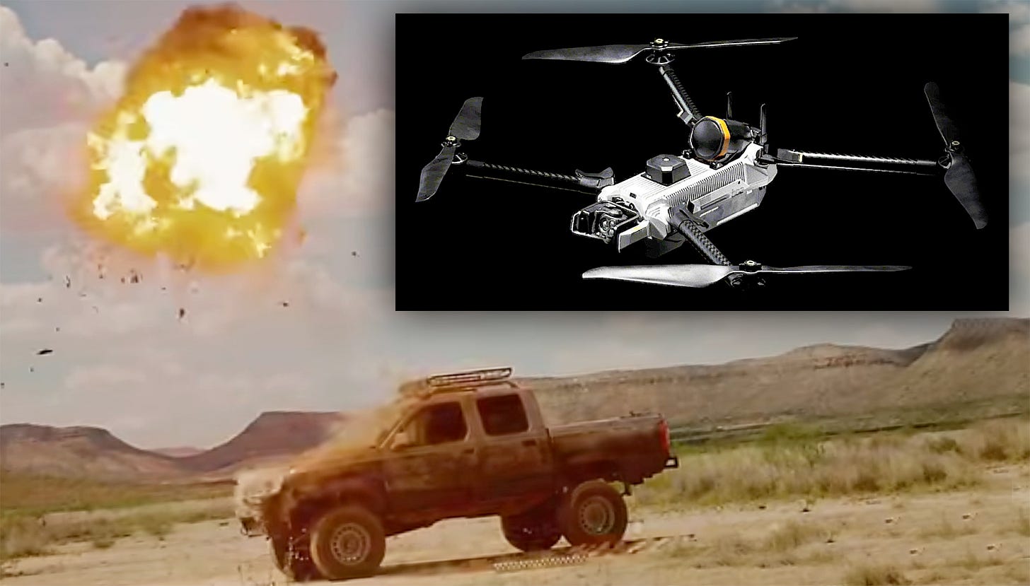 Anduril's bolt-m drone that will be used by the USMC Anduril's bolt-m drone that will be used by the USMC