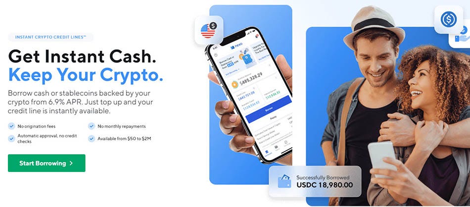 Nexo genera intereses con tus criptomonedas