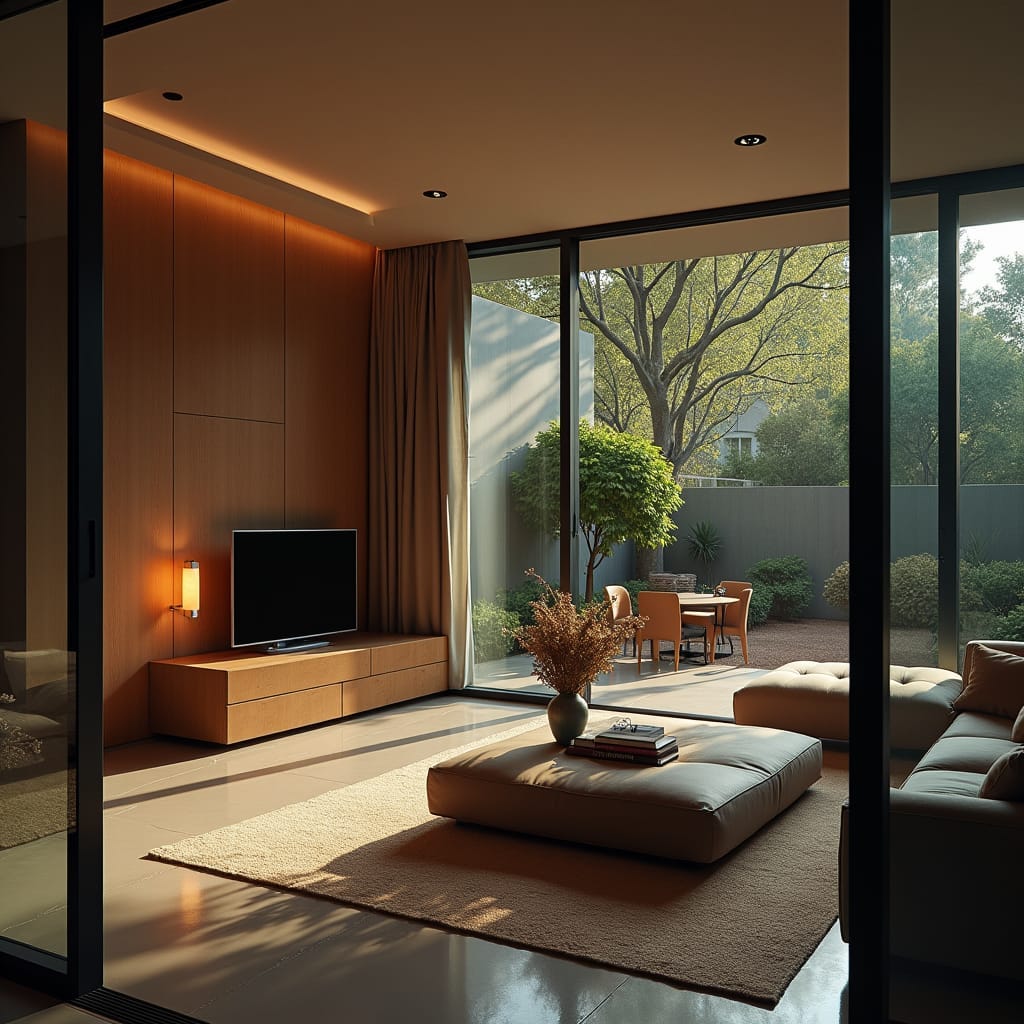 Flexidential residential property that features adaptable, multi-purpose spaces designed to evolve with the changing needs of the occupants