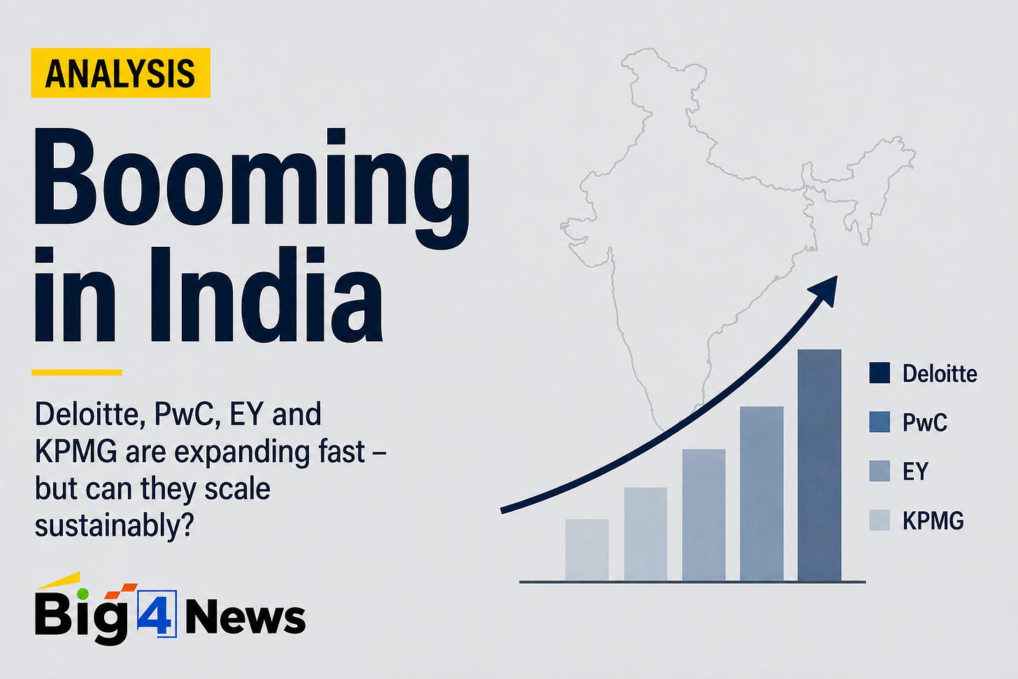 India is becoming a central growth engine for the Big Four, but rapid expansion brings risks around transparency, quality and long-term resilience