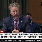 Mall Optometrist Rand Paul Doesn't Know Why Dr. Fauci Thinks He's Such An 'Expert' On Pandemics