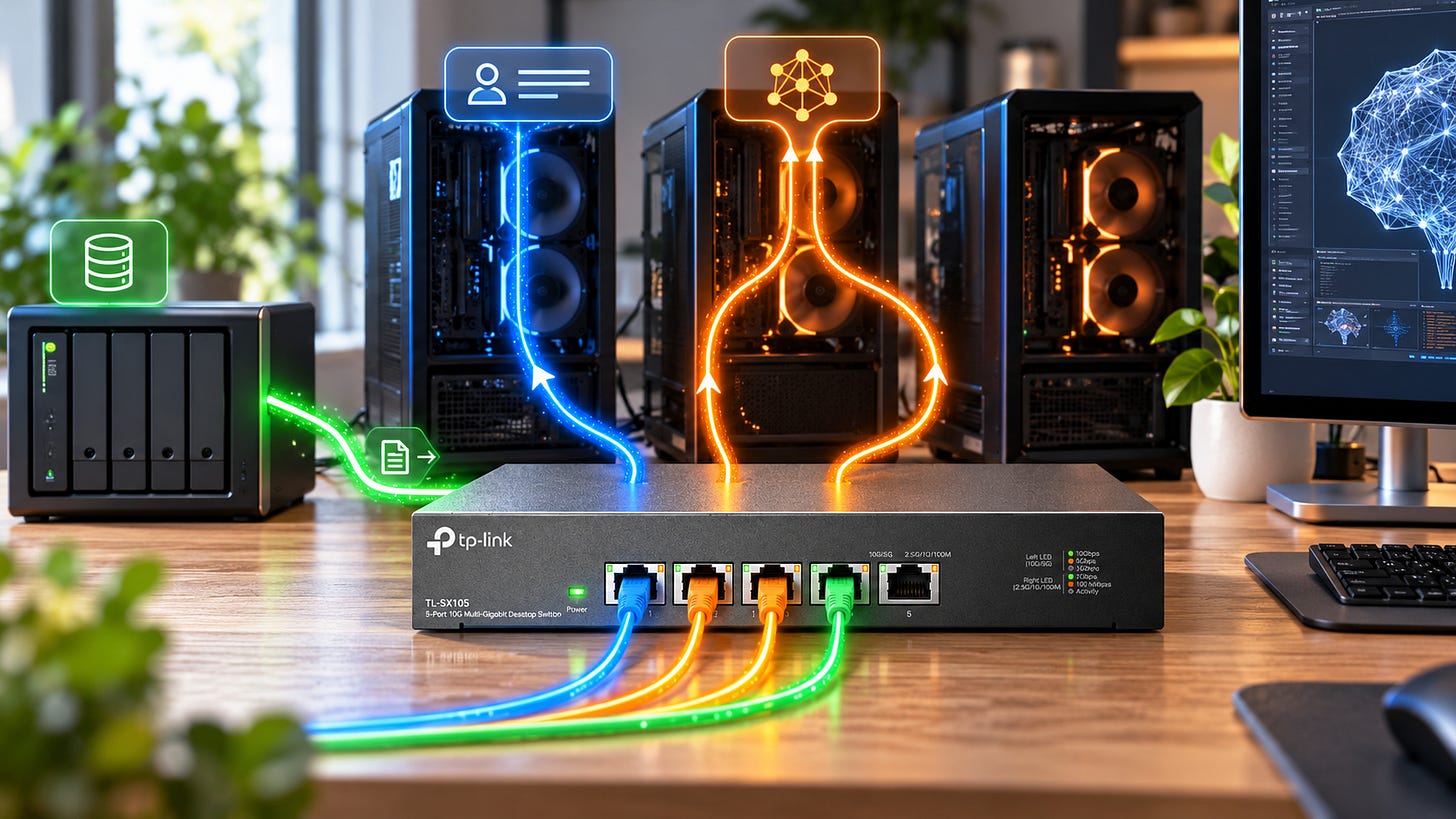 10GbE local AI: When multi-PC LLMs need faster Ethernet