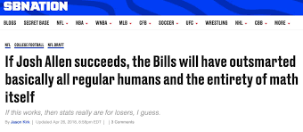 Victoria on X: "3 years ago today @OldTakesExposed "look at us.😏" – Josh  Allen and the Buffalo Bills https://t.co/Hvrp2Qc9vz" / X