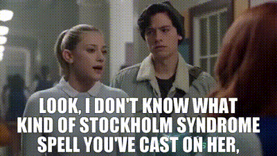 YARN | Look, I don't know what kind of Stockholm syndrome spell you've cast  on her, | Riverdale (2017) - S01E09 Chapter Nine: La Grande Illusion |  Video clips by quotes | e07feb53 | 紗