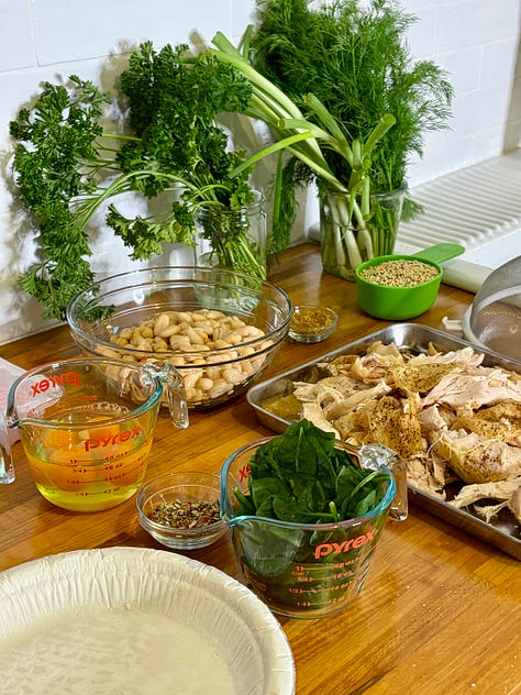 fresh produce organized in bowls and containers