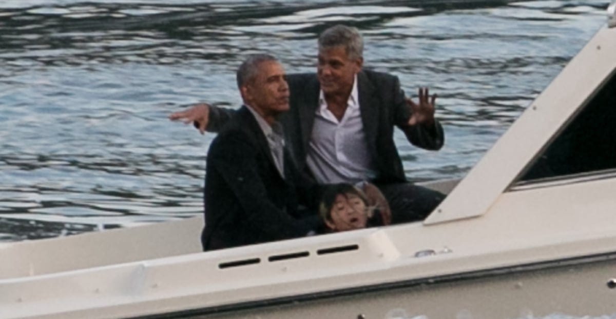 George Clooney & Barack Obama Hang Out Together in Italy! | Barack Obama,  George Clooney | Just Jared: Celebrity Gossip and Breaking Entertainment  News