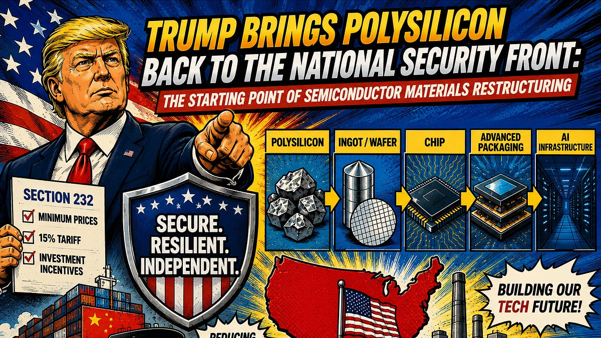 Beyond Chips: Washington Expands Semiconductor Security to Polysilicon