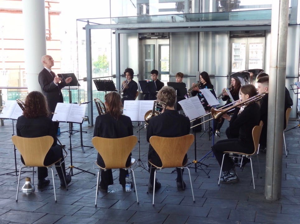 CARDIFF COUNTY AND VALE OF GLAMORGAN SYMPHONIC BRASS WITH MATTHEW THISTLEWOOD