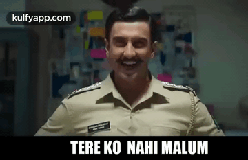 Tere Ko Nahi Malum.Gif GIF - Tere ko nahi malum Ranveer s Sooryavanshi  movie - Discover & Share GIFs