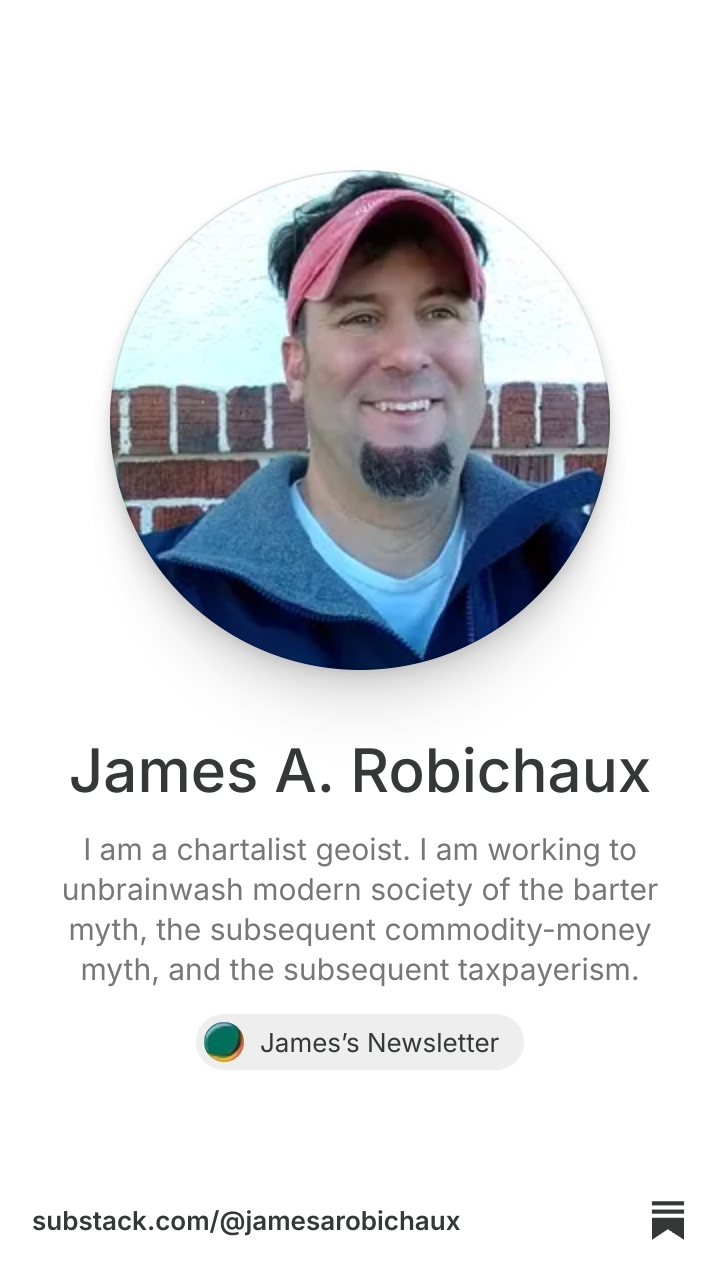 James A. Robichaux | Substack