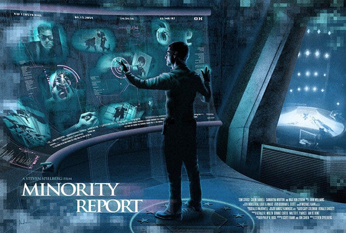GUEST ESSAY: Determinism verses Free Will: The Mythic and Secular Architecture of "Minority Report" — Every Movie Has a Lesson GUEST ESSAY: Determinism verses Free Will: The Mythic and Secular Architecture of "Minority Report" — Every Movie Has a Lesson