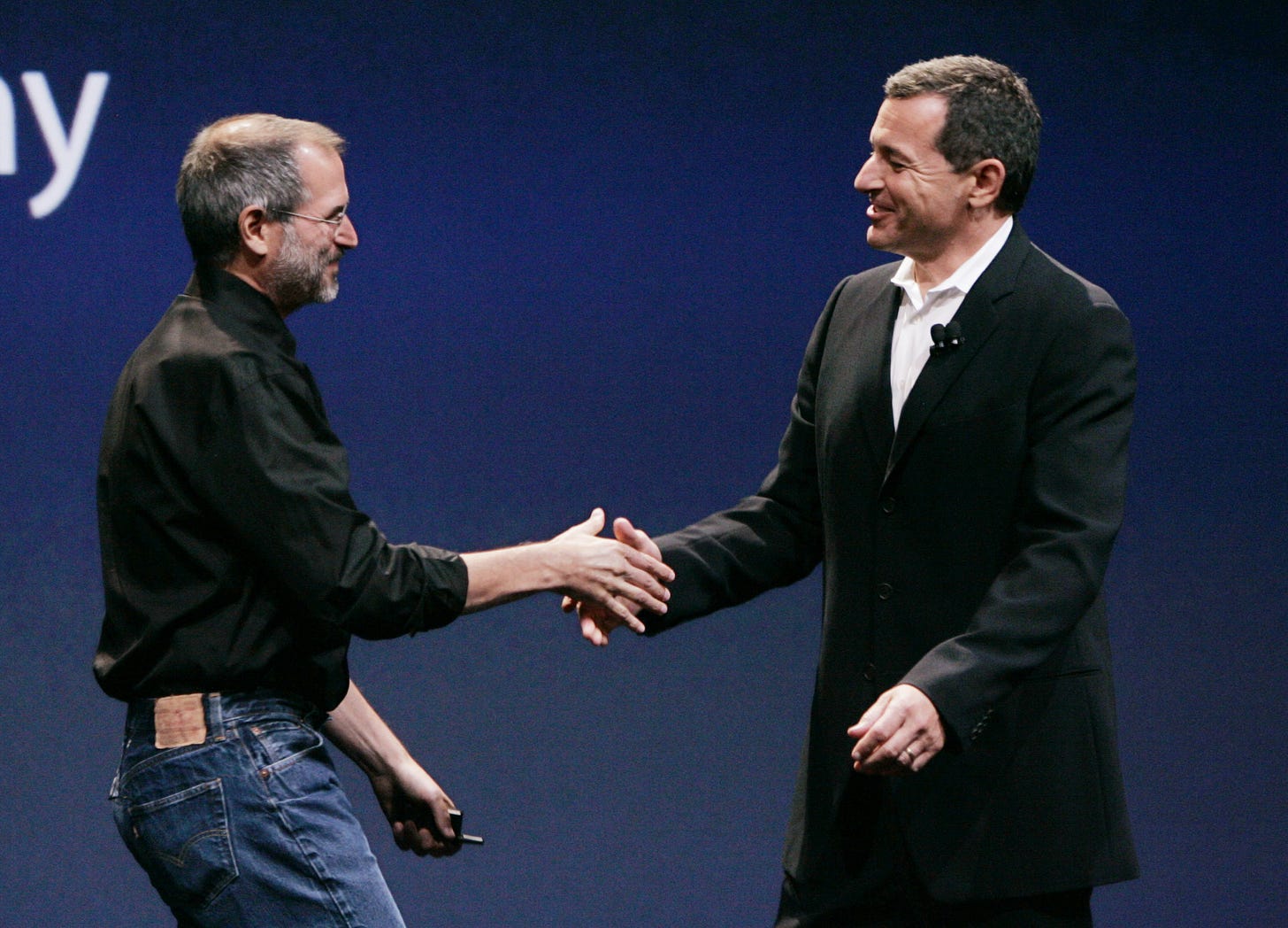 When Disney's Bob Iger met Apple's Steve Jobs | Fortune When Disney's Bob Iger met Apple's Steve Jobs | Fortune