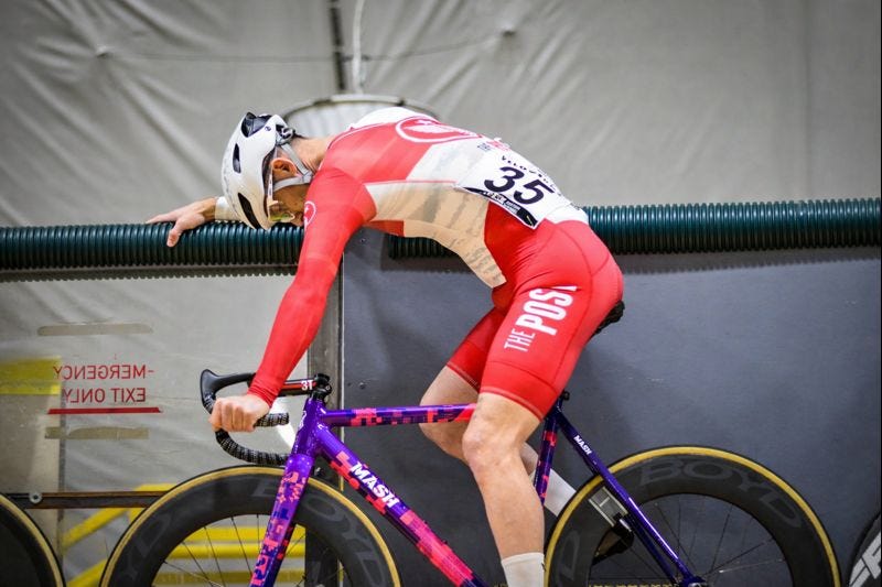 brian mcnely riding bike cyclist