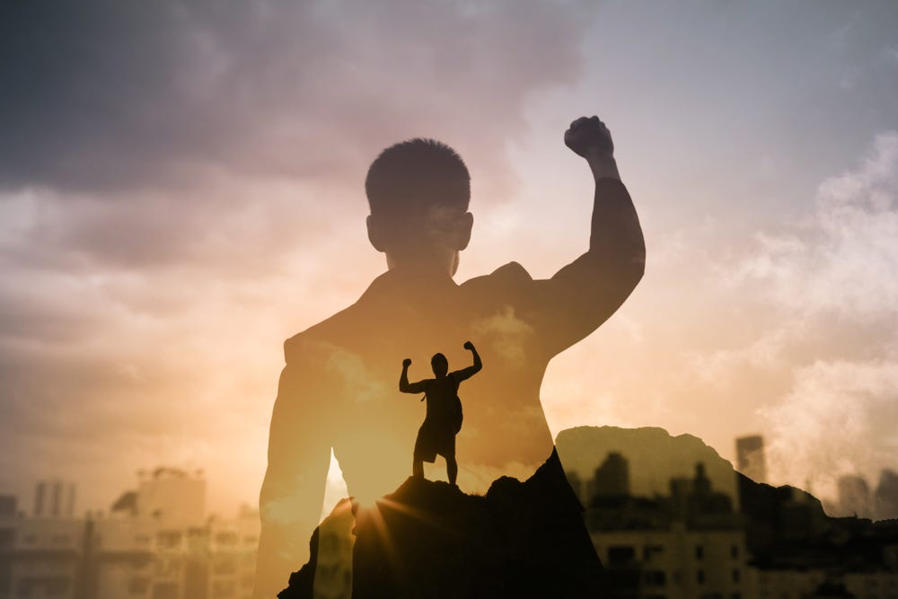 Developing The Courage To Keep Going - Blue Pea POD