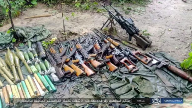 Weapons seized by ISIS operatives (Telegram, February 27, 2022) The Meir Amit Intelligence and Terrorism Information Center's Spotlight on Global Jihad