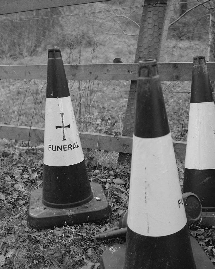Signs of everyday life in Cerne Abbas - Praising Shadows / Rebecka Wolfe