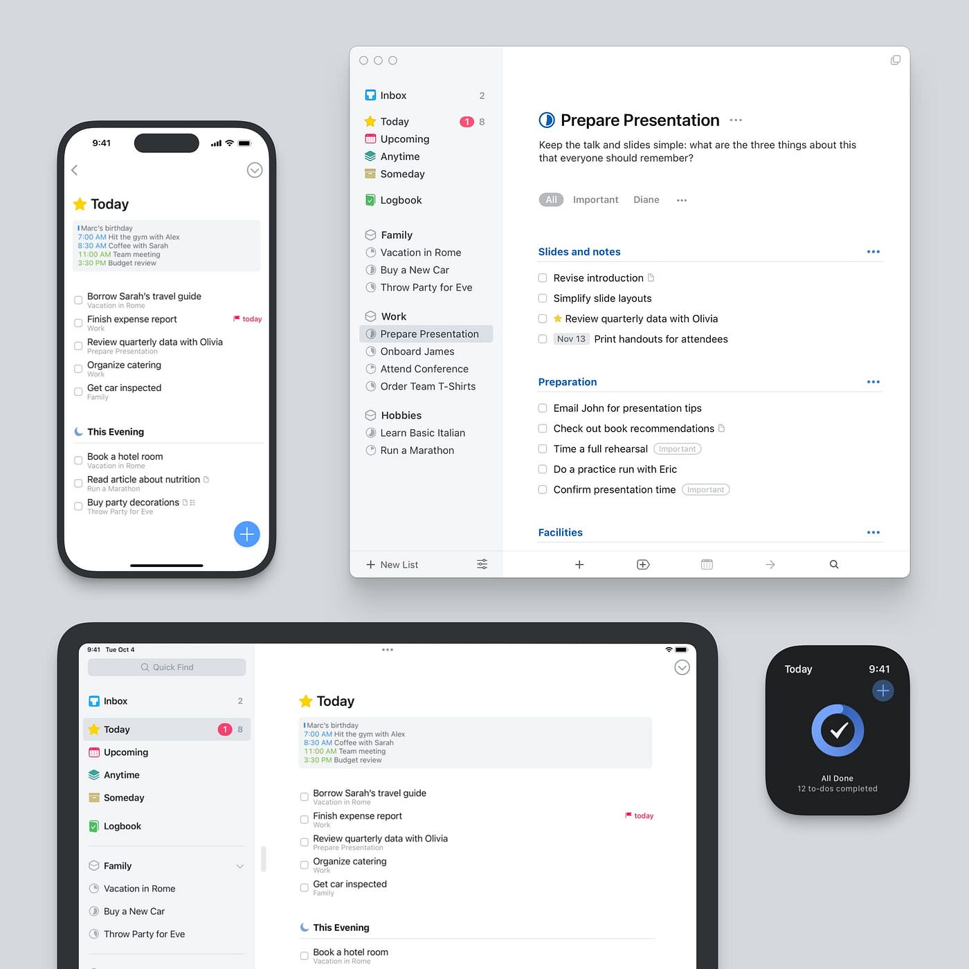 How I work with Things3 across Mac, iPhone, iPad and Apple Watch | by Simon  Theakston | Mac O'Clock | Medium