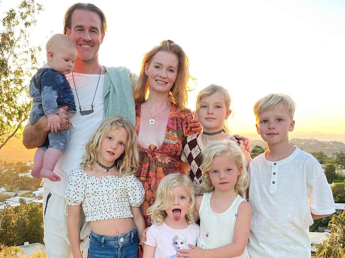 Inside James Van Der Beek's Life at His 'Incredible' Family Ranch in ...